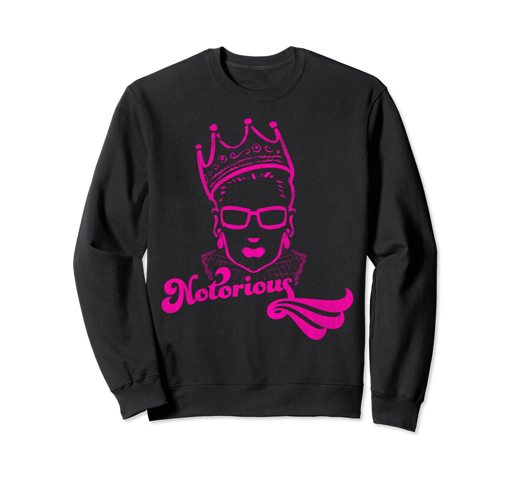 Ruth Bade Ginsberg Notorious Rbg Sweatshirt - Trendy Graphic Men Women - T-Shirt, Sweatshirt, Hoodie