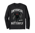Antisocial Butterfly T-Shirt - Aesthetic Graphic for Adults - T-Shirt, Sweatshirt, Hoodie
