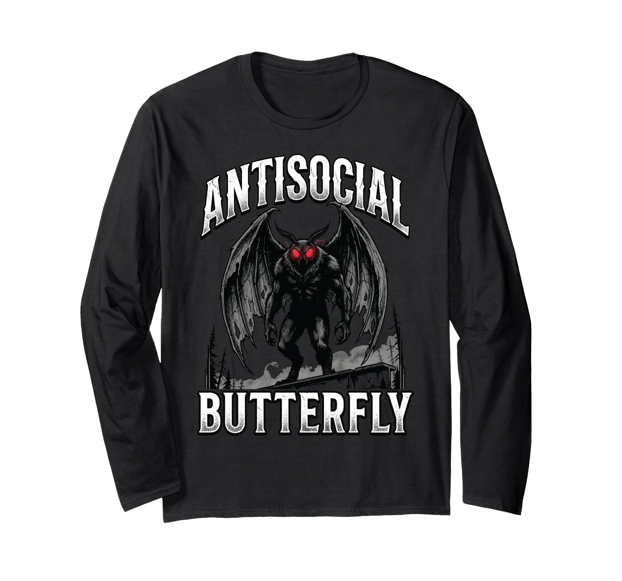 Antisocial Butterfly T-Shirt - Aesthetic Graphic for Adults - T-Shirt, Sweatshirt, Hoodie