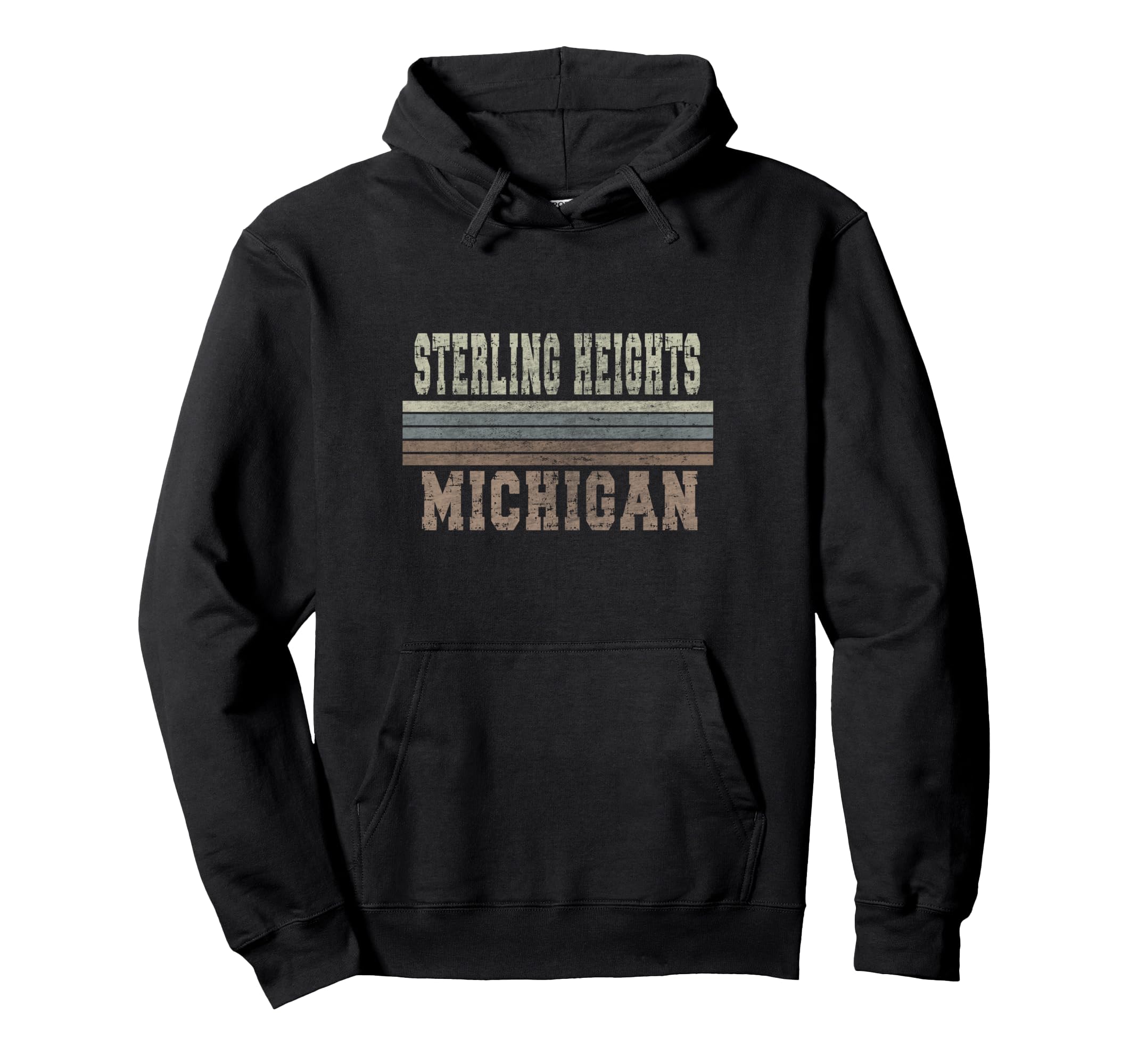 Sterling Heights Michigan Hoodie - Casual Everyday Wear Men Women - T-Shirt, Sweatshirt, Hoodie