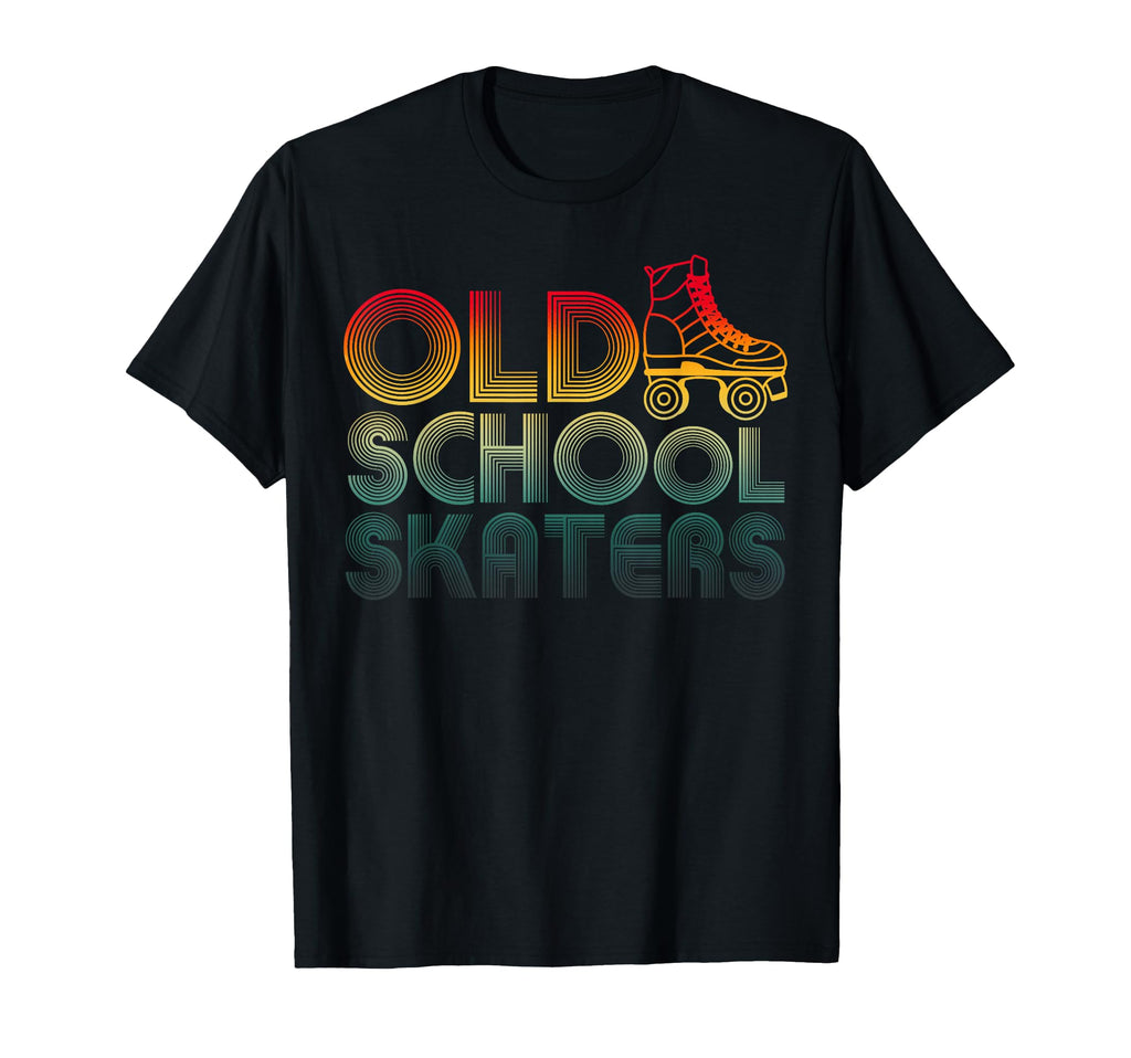 Roller Skates Old School Derby Funky T-Shirt - Novelty Apparel Men Women - T-Shirt, Sweatshirt, Hoodie