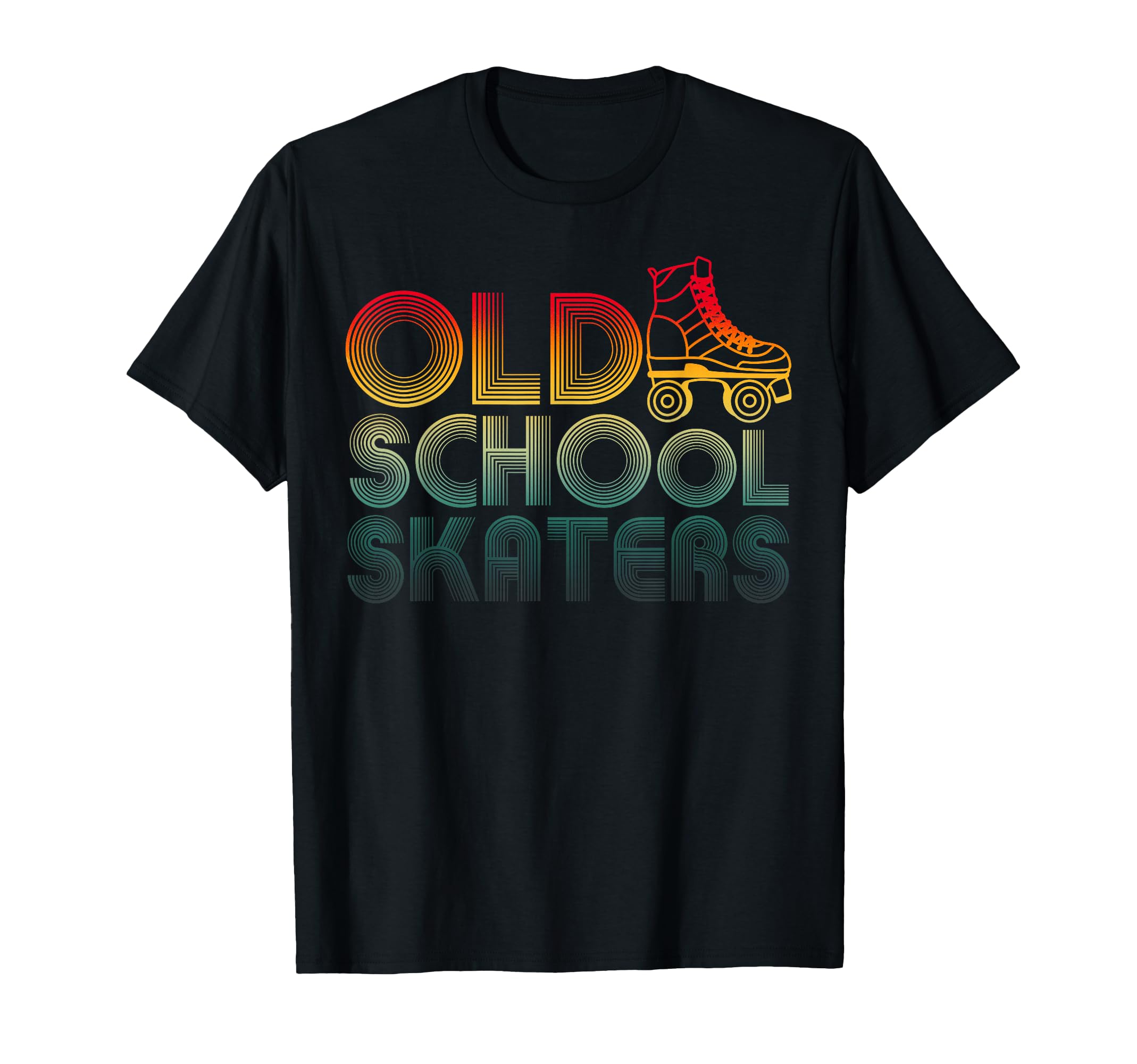 Roller Skates Old School Derby Funky T-Shirt - Novelty Apparel Men Women - T-Shirt, Sweatshirt, Hoodie