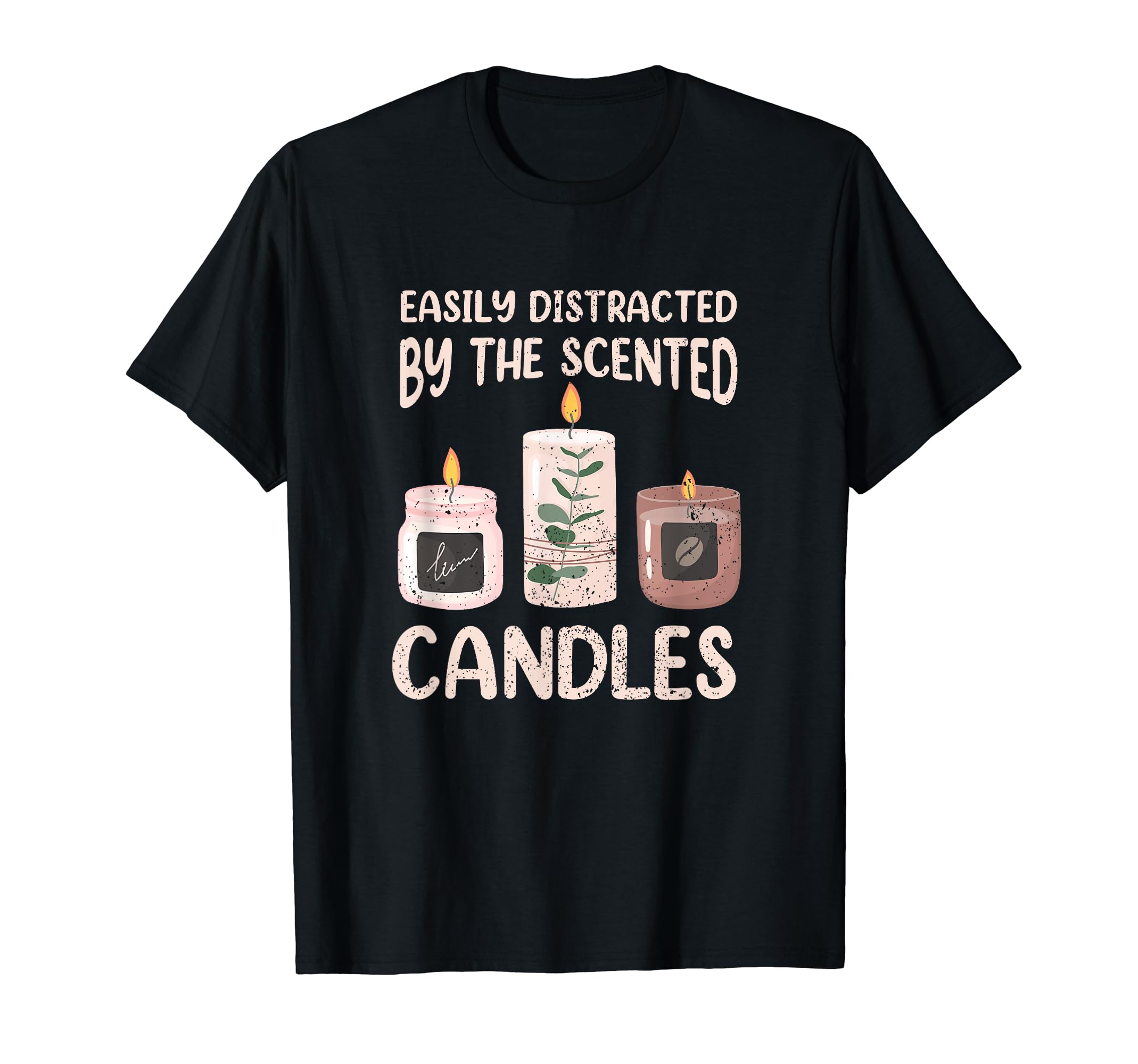 Parfumed Candle Sweet Fragrance Home T-Shirt - Custom Art Print Men Women - T-Shirt, Sweatshirt, Hoodie