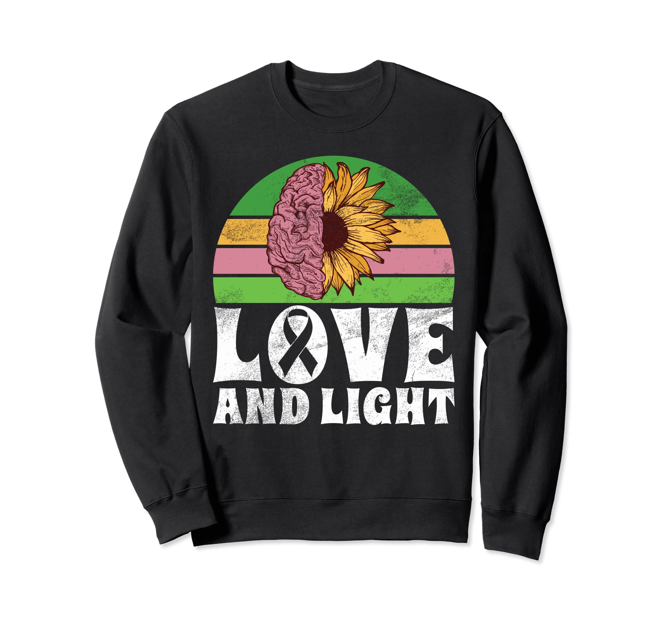 Love And Light Mental Health Sweatshirt - Casual Everyday Wear for Adults - T-Shirt, Sweatshirt, Hoodie