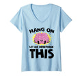 Womens Overthinking Brain Question T-Shirt - Custom Art Print for Adults - T-Shirt, Sweatshirt, Hoodie