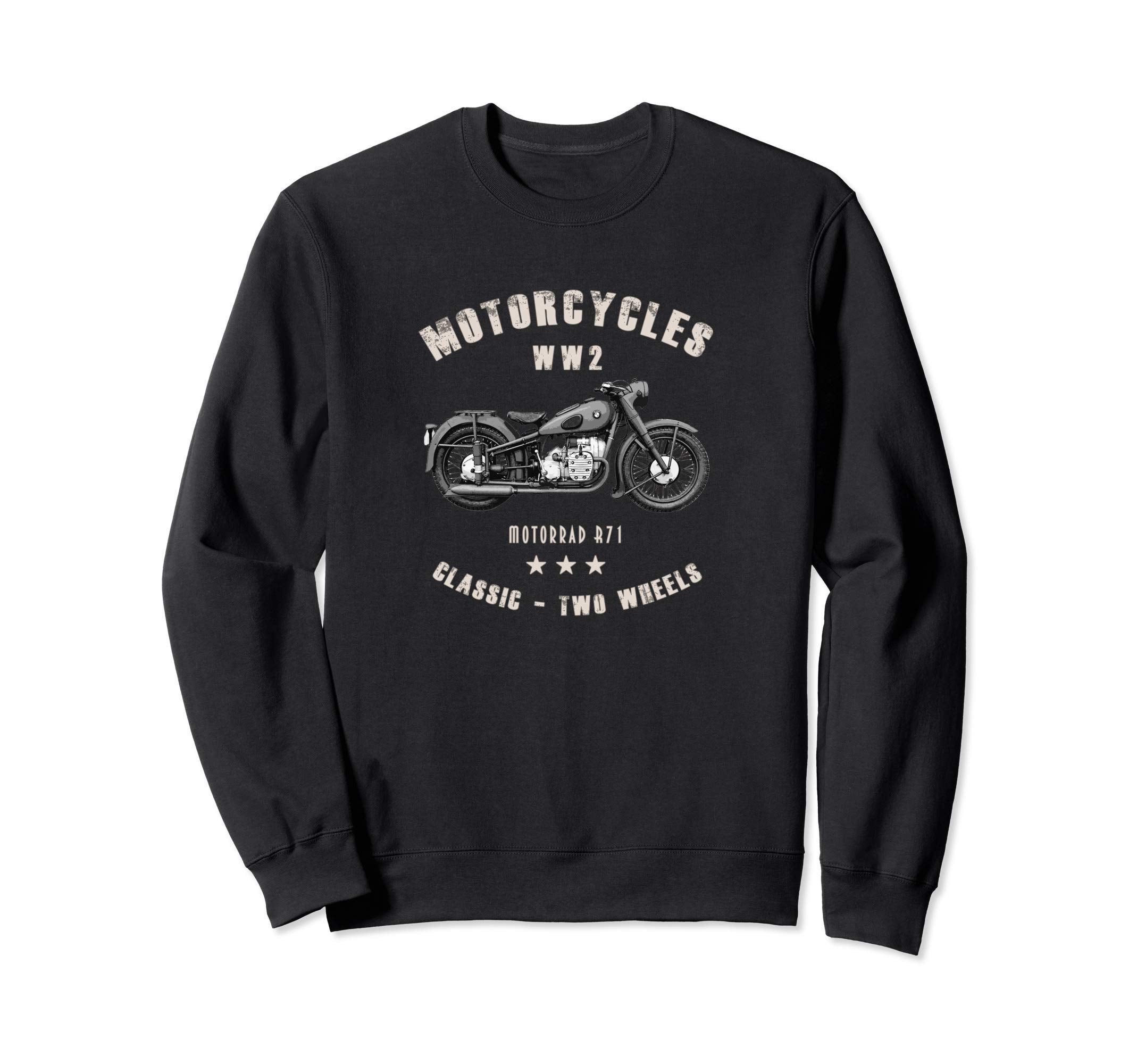 Motorrad R71 Motorcycle Ww2 Sweatshirt - Aesthetic Graphic Unisex - T-Shirt, Sweatshirt, Hoodie