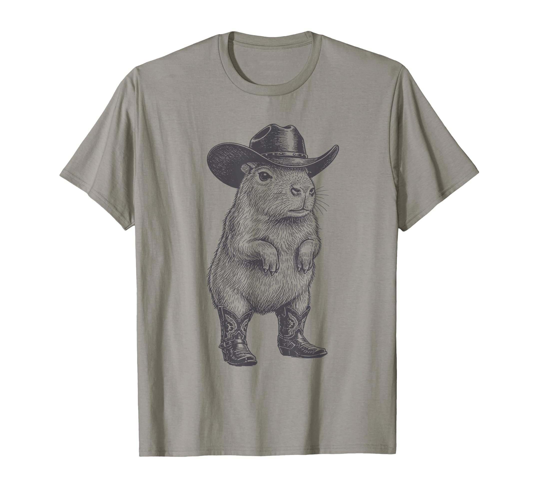 Capybara Cowboy Cowgirl Capybara Western T-Shirt - Trendy Graphic Unisex - T-Shirt, Sweatshirt, Hoodie