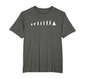 Zen Buddha Evolution Meditation T-Shirt - Novelty Apparel Unisex - T-Shirt, Sweatshirt, Hoodie