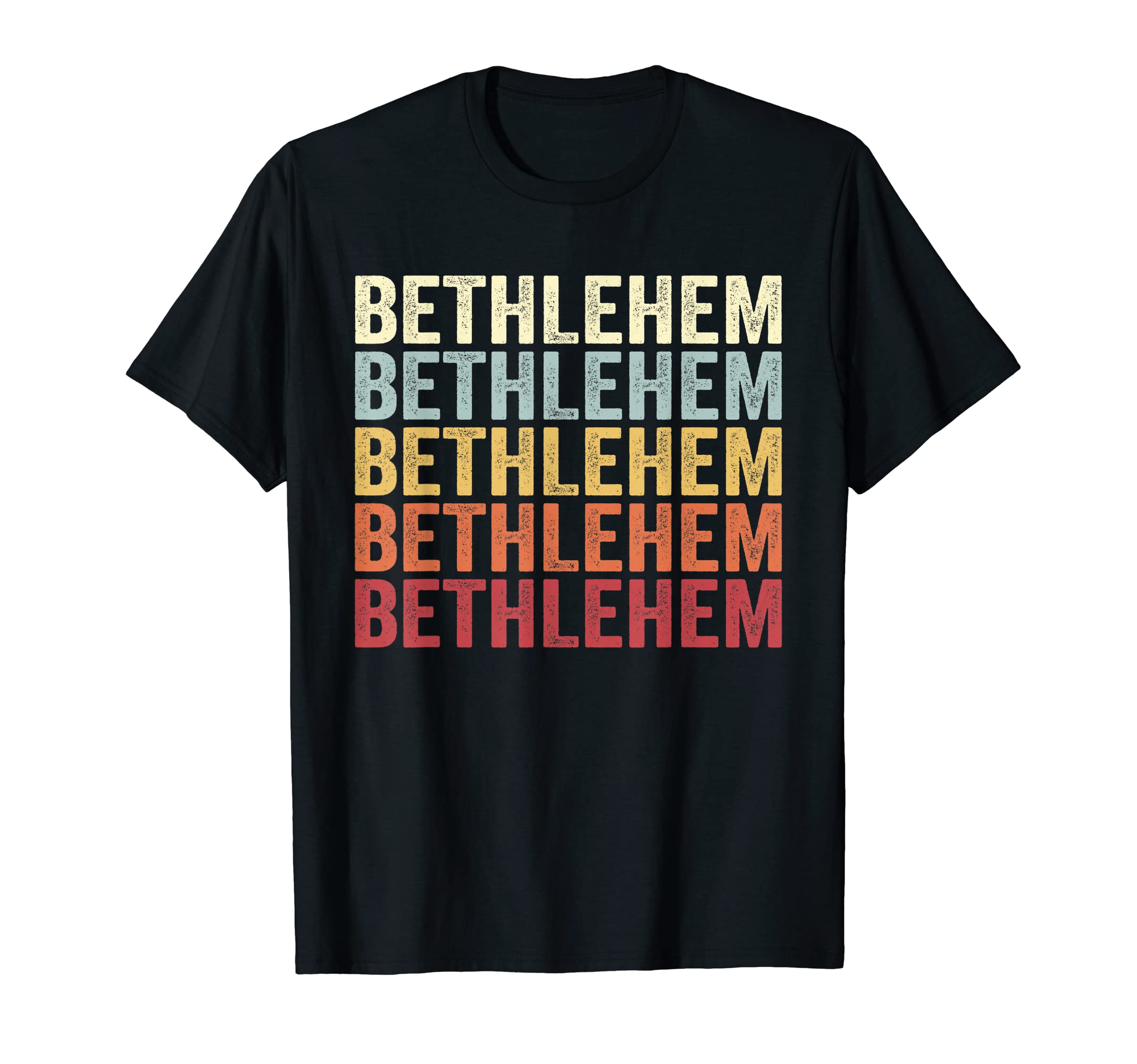 Bethlehem West Virginia Bethlehem Wv Text T-Shirt - Trendy Graphic Unisex - T-Shirt, Sweatshirt, Hoodie