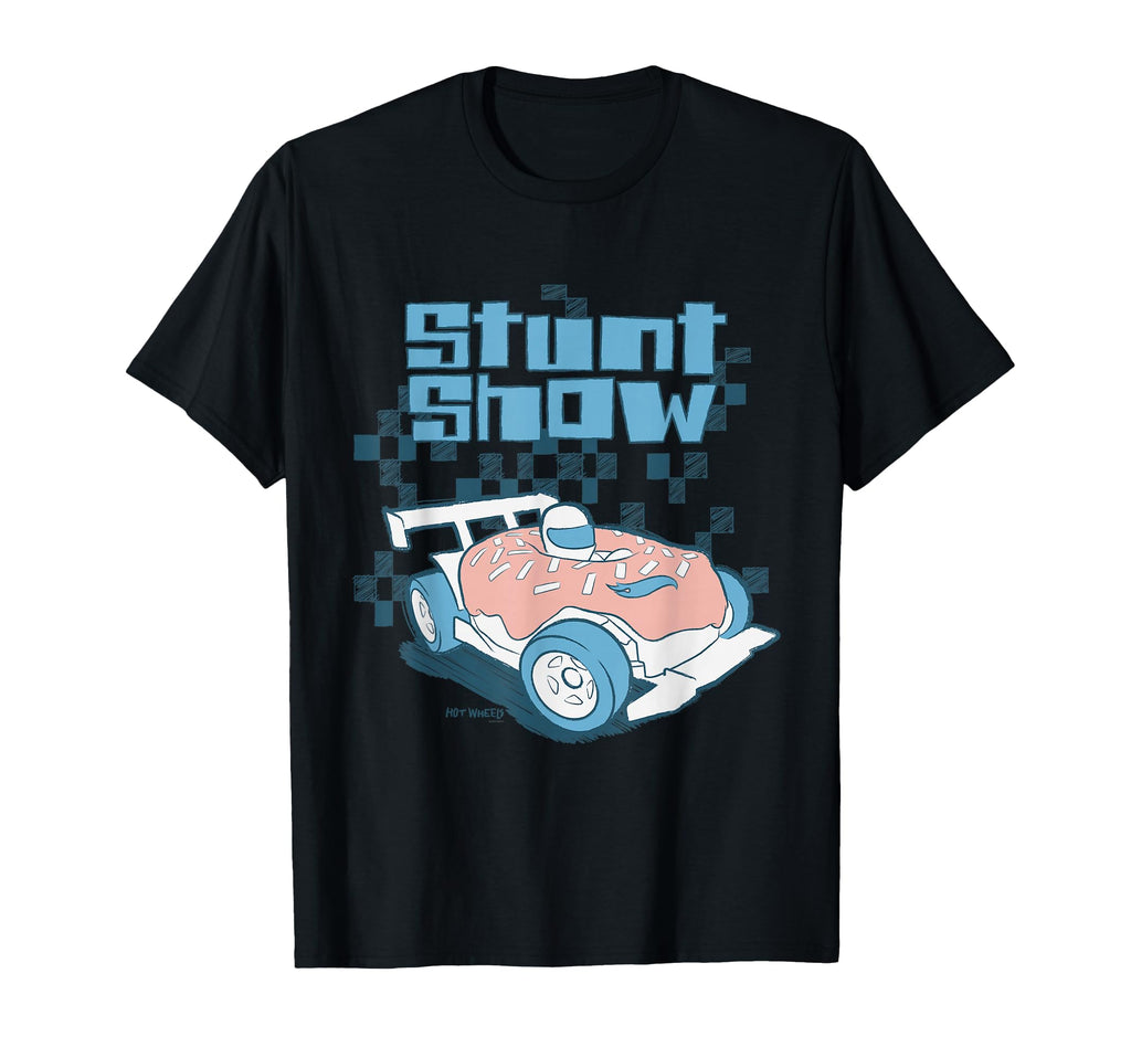 Hot Wheels Stunt Show Donut Racer T-Shirt - Fun Novelty Design Unisex - T-Shirt, Sweatshirt, Hoodie