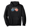 West Dresden Me Us Flag Sunglasses Hoodie - Graphic Print for Adults - T-Shirt, Sweatshirt, Hoodie