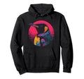 Penguin Vaporwave Aesthetic Synthwave Hoodie - Minimalist Print for Adults - T-Shirt, Sweatshirt, Hoodie