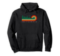 Evergreen Stripes Switchback West Hoodie - Casual Everyday Wear Men Women - T-Shirt, Sweatshirt, Hoodie