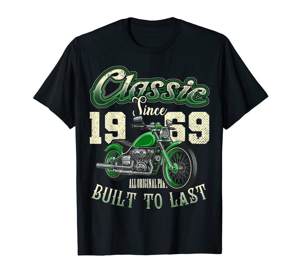 Motorcycle Bikers Motorbike Birthday T-Shirt - Custom Art Print for Adults - T-Shirt, Sweatshirt, Hoodie