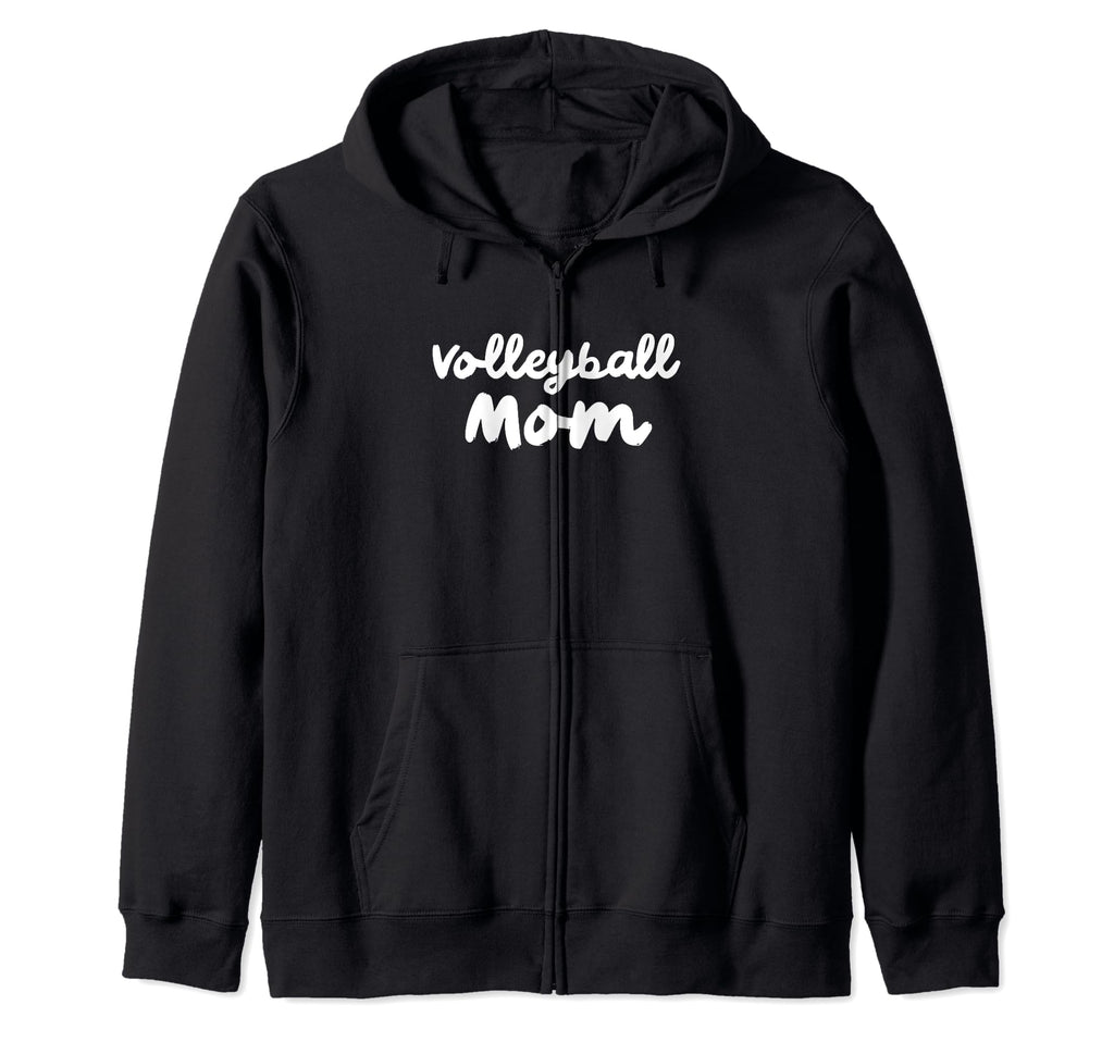 Volleyball Mom Typography Gifts Hoodie - Streetwear Style Men Women - T-Shirt, Sweatshirt, Hoodie