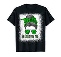 Be Kind To Your Mind Messy Bun Green T-Shirt - Streetwear Style Men Women - T-Shirt, Sweatshirt, Hoodie