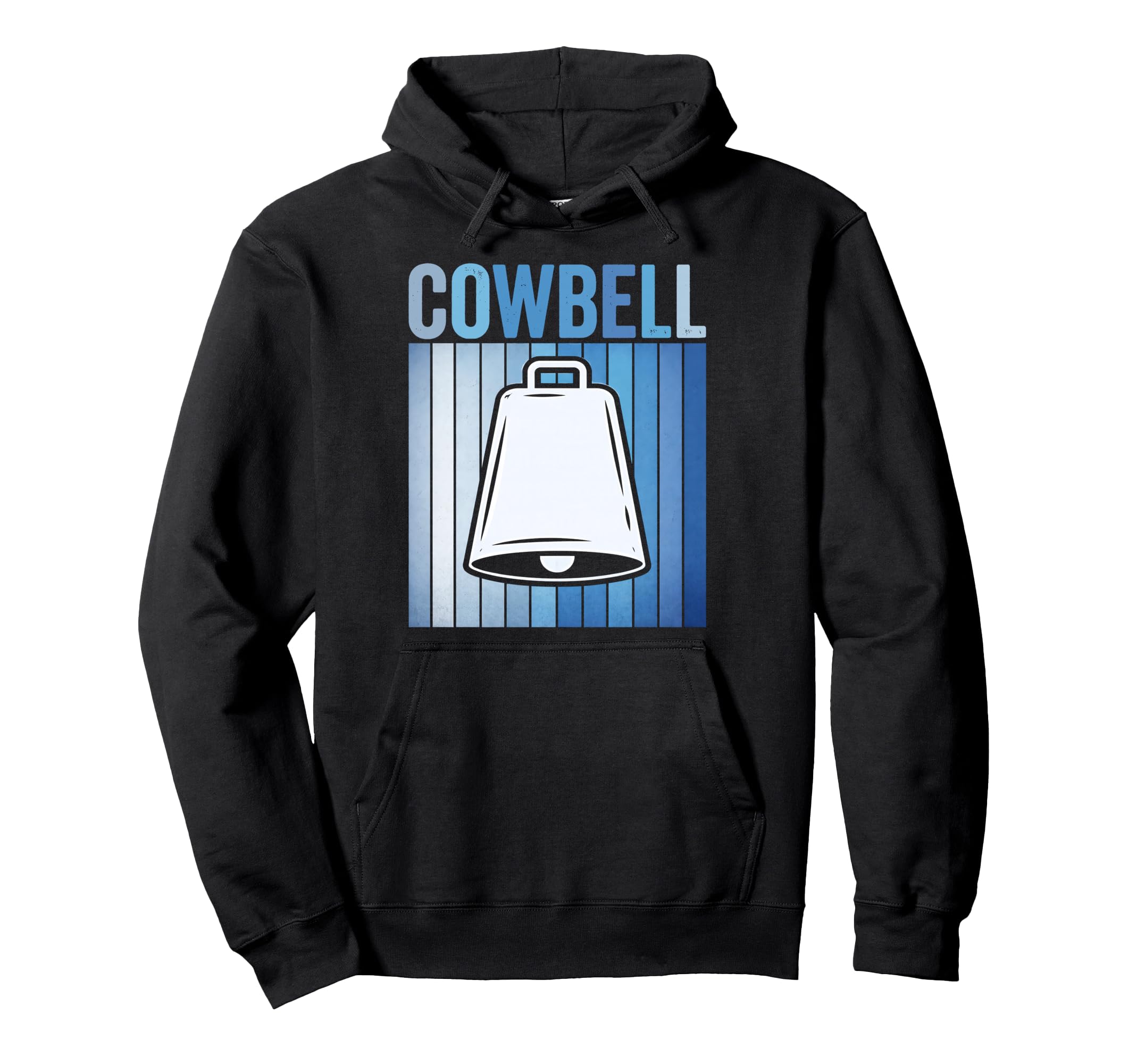 Cowbell Drummer Drum Lover Music Hoodie - Novelty Apparel for Adults - T-Shirt, Sweatshirt, Hoodie
