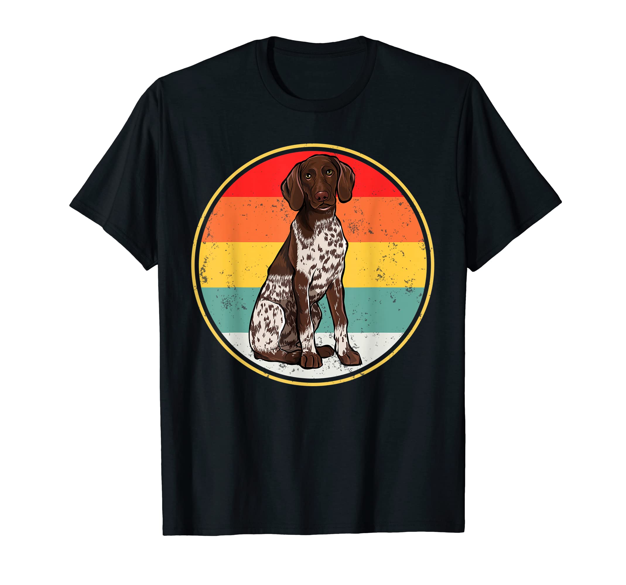 Sunset German Shorthaired Pointer Dog T-Shirt - Minimalist Print for Adults - T-Shirt, Sweatshirt, Hoodie
