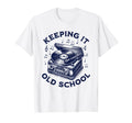 Old School Vinyl Records Player Gen X T-Shirt - Novelty Apparel for Adults - T-Shirt, Sweatshirt, Hoodie