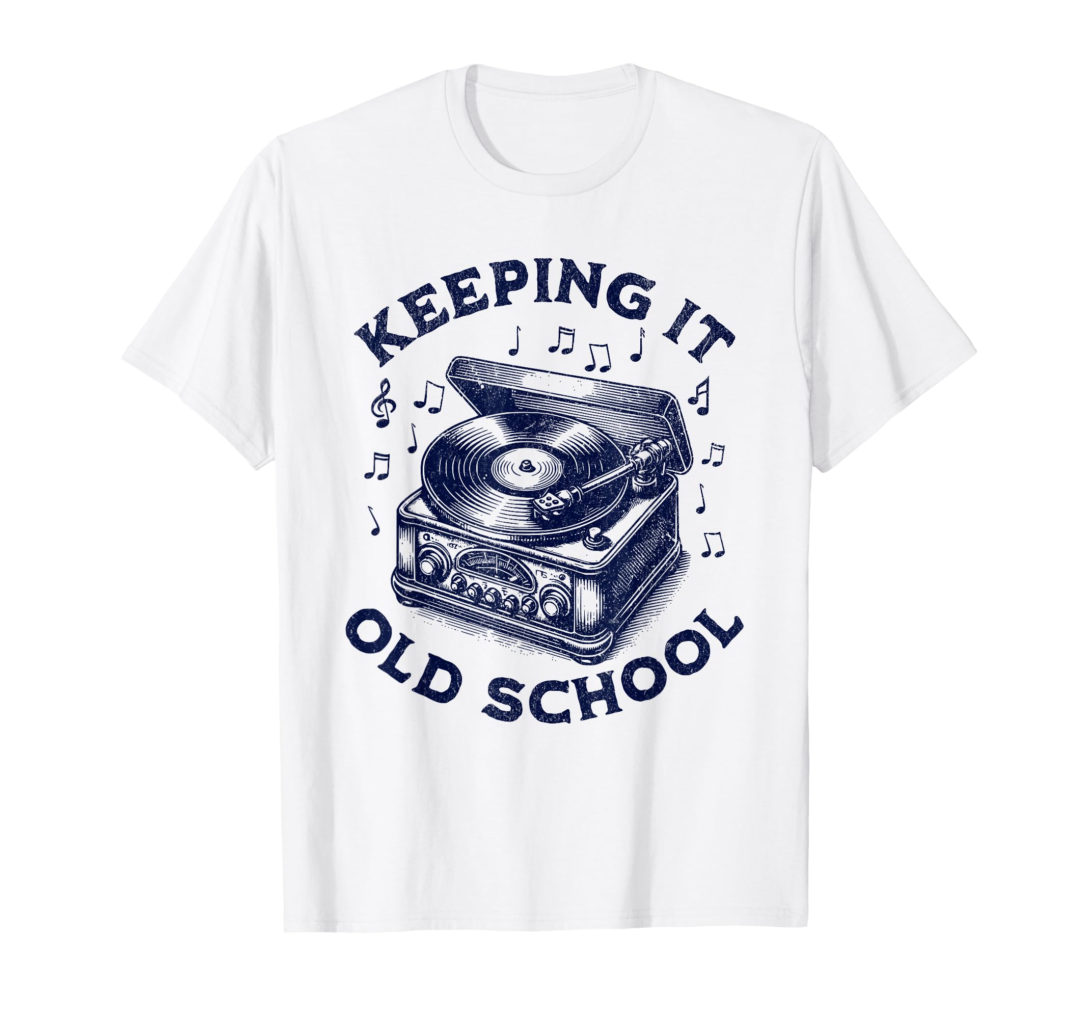 Old School Vinyl Records Player Gen X T-Shirt - Novelty Apparel for Adults - T-Shirt, Sweatshirt, Hoodie