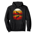 Ethiopian Wolf Sunset Safari 70S Hoodie - Fun Novelty Design for Adults - T-Shirt, Sweatshirt, Hoodie