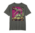 Pin Up Bed Skulls Sci Fi Sexy Horror T-Shirt - Aesthetic Graphic Unisex - T-Shirt, Sweatshirt, Hoodie