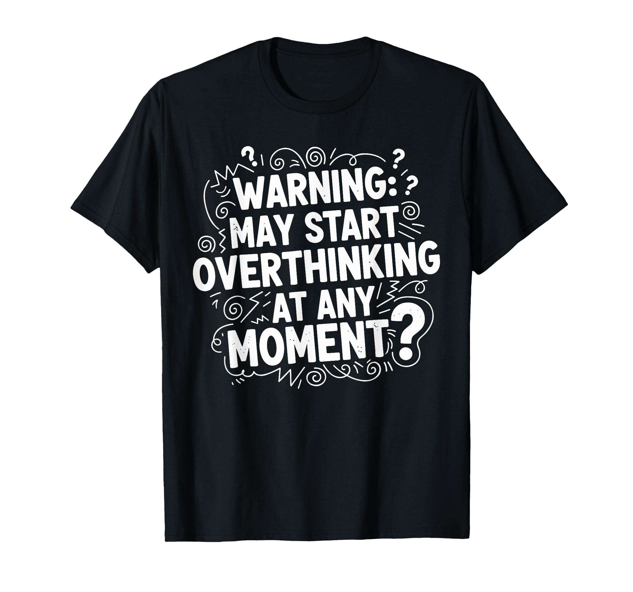 Sarcastic Introvert Warning May Start T-Shirt - Novelty Apparel Unisex - T-Shirt, Sweatshirt, Hoodie