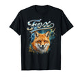 Fox 90S Funny Fox Lover 80S T-Shirt - Minimalist Print Unisex - T-Shirt, Sweatshirt, Hoodie