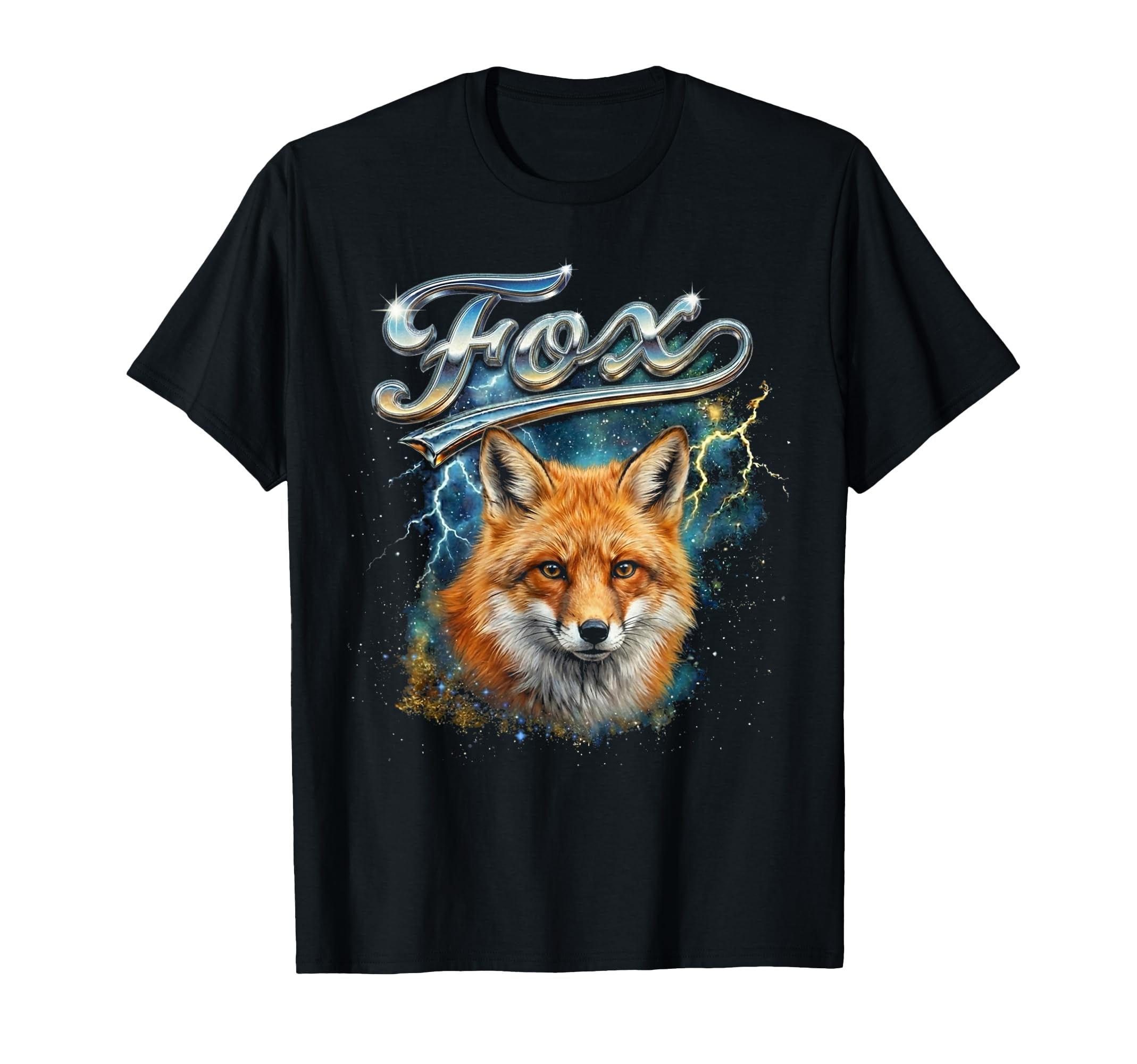 Fox 90S Funny Fox Lover 80S T-Shirt - Minimalist Print Unisex - T-Shirt, Sweatshirt, Hoodie