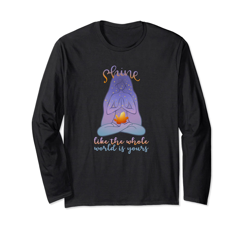Healing Crystal Wiccan Spiritual Energy T-Shirt - Graphic Print Men Women - T-Shirt, Sweatshirt, Hoodie