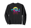 Harris Walz 24 Synthwave Outrun Sweatshirt - Streetwear Style Men Women - T-Shirt, Sweatshirt, Hoodie