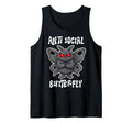 Anti Social Butterfly Funny Sweatshirt - Streetwear Style for Adults - T-Shirt, Sweatshirt, Hoodie