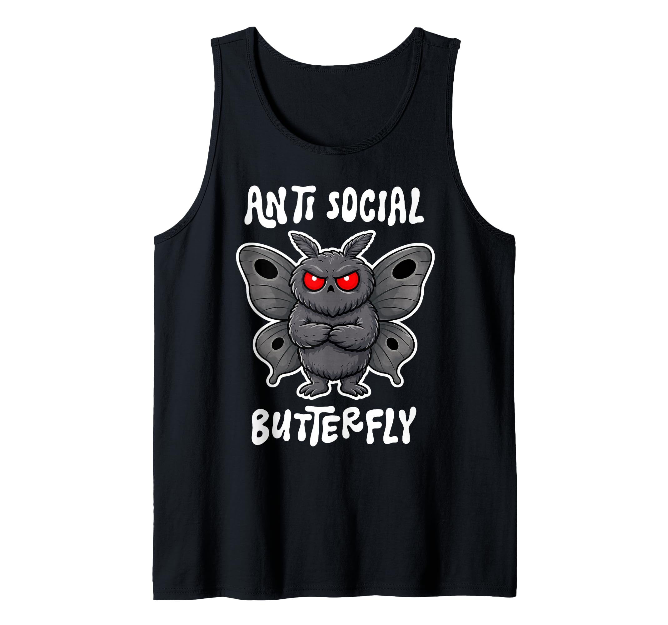 Anti Social Butterfly Funny Sweatshirt - Streetwear Style for Adults - T-Shirt, Sweatshirt, Hoodie