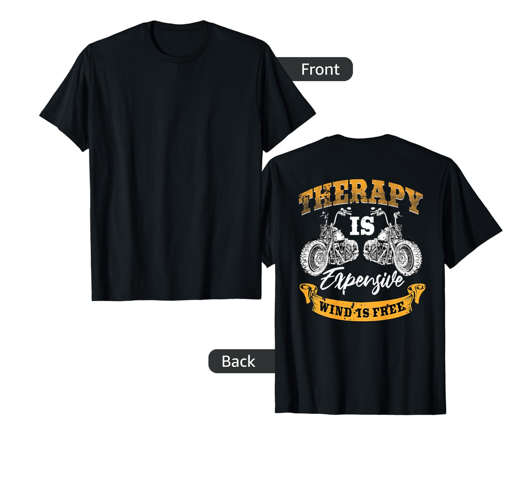 Biker Gear Motorcycle Gifts Image Back T-Shirt - Trendy Graphic for Adults - T-Shirt, Sweatshirt, Hoodie