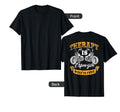 Biker Gear Motorcycle Gifts Image Back T-Shirt - Trendy Graphic for Adults - T-Shirt, Sweatshirt, Hoodie