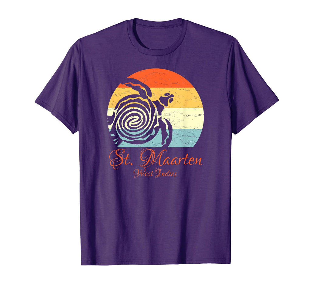 St Maarten West Indies Sea Turtle T-Shirt - Graphic Print for Adults - T-Shirt, Sweatshirt, Hoodie