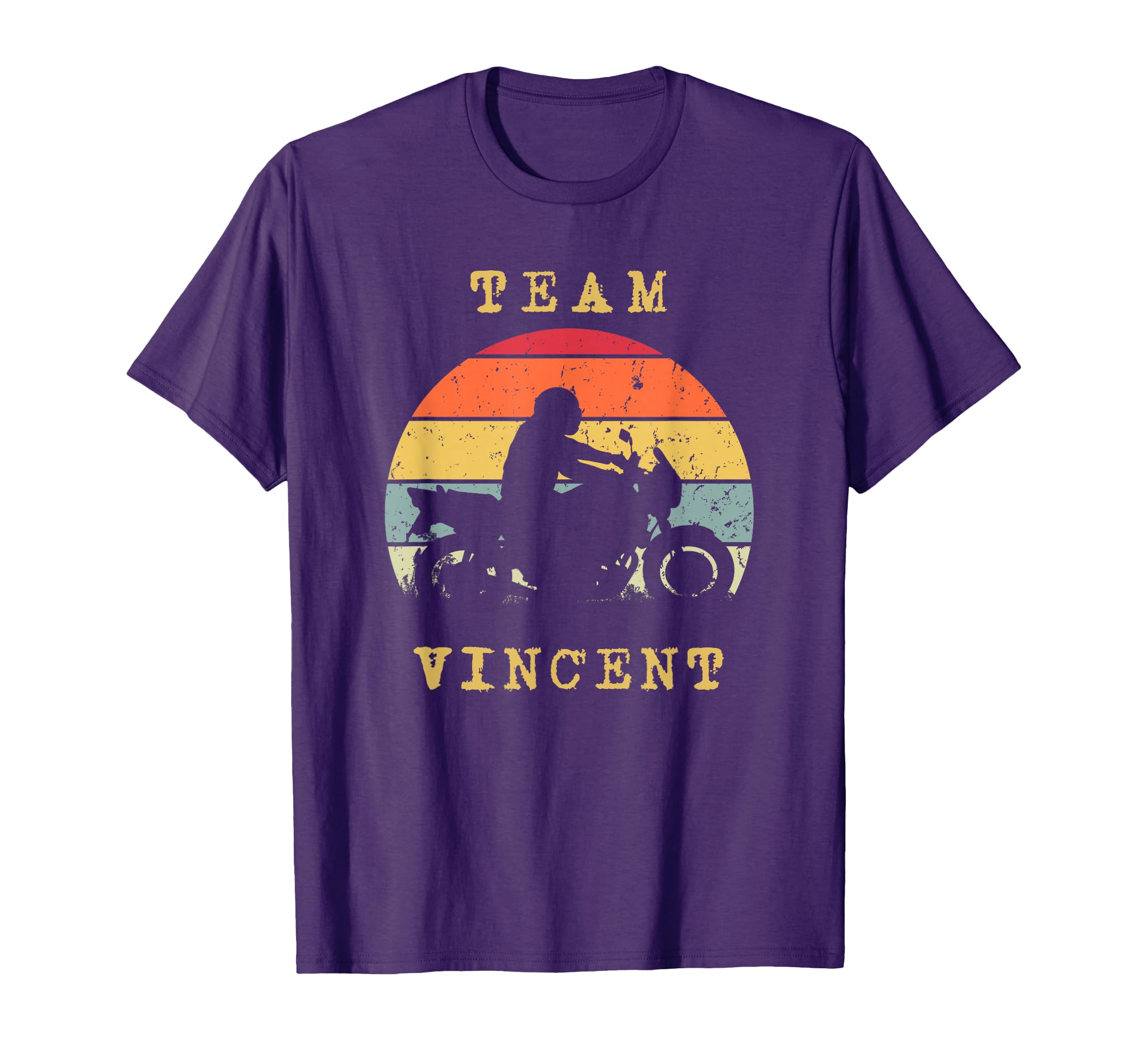 Fun Sunset Vincent Motorcycle Biker Rider T-Shirt - Streetwear Style Unisex - T-Shirt, Sweatshirt, Hoodie