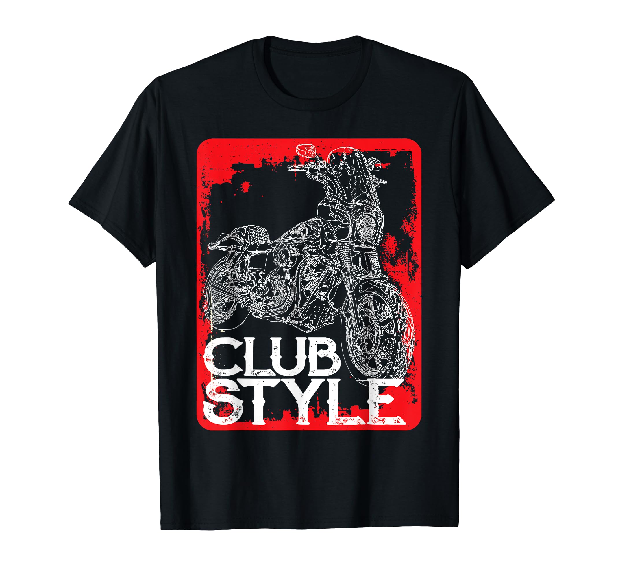 Motorcycle Lover Club Motorcycle T-Shirt - Fun Novelty Design Men Women - T-Shirt, Sweatshirt, Hoodie
