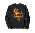 Bowser Texas Cowboy Hat Desert Cactus Sweatshirt - Custom Art Print Unisex - T-Shirt, Sweatshirt, Hoodie