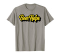 Beer Helps Funny Minimalist Typography T-Shirt - Trendy Graphic for Adults - T-Shirt, Sweatshirt, Hoodie