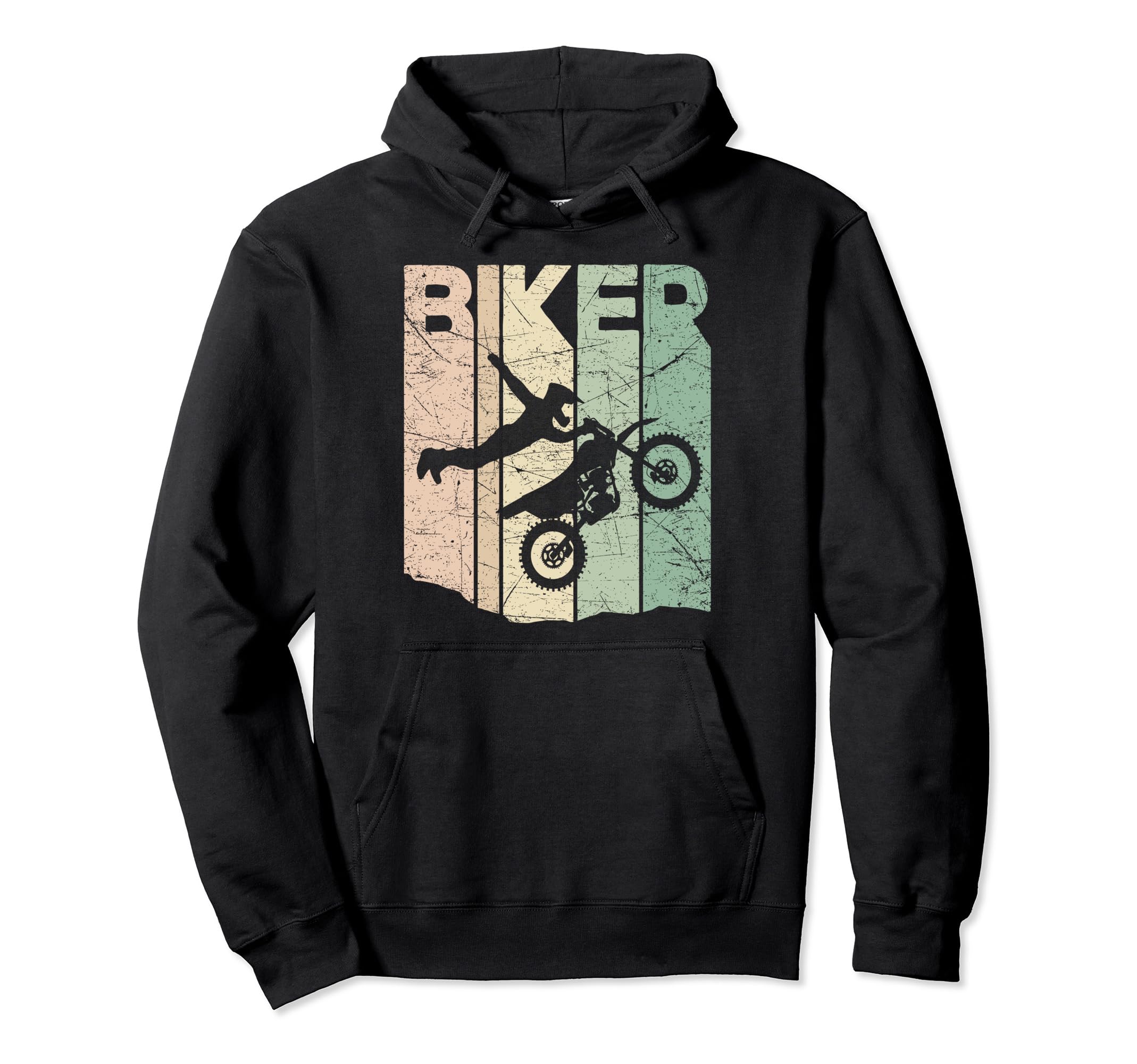 Motocross Biker Off Road Bike Rider Hoodie - Graphic Print Men Women - T-Shirt, Sweatshirt, Hoodie