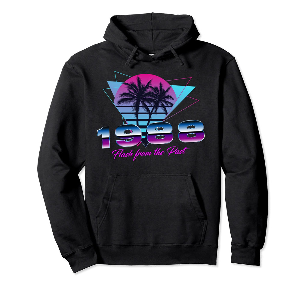 33 Years Old Gifts 1988 80S Synthwave Hoodie - Trendy Graphic Men Women - T-Shirt, Sweatshirt, Hoodie