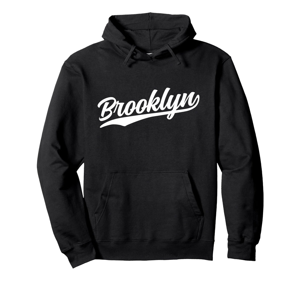 Brooklyn New York Ny 1970S Dark Hoodie - Casual Everyday Wear Men Women - T-Shirt, Sweatshirt, Hoodie