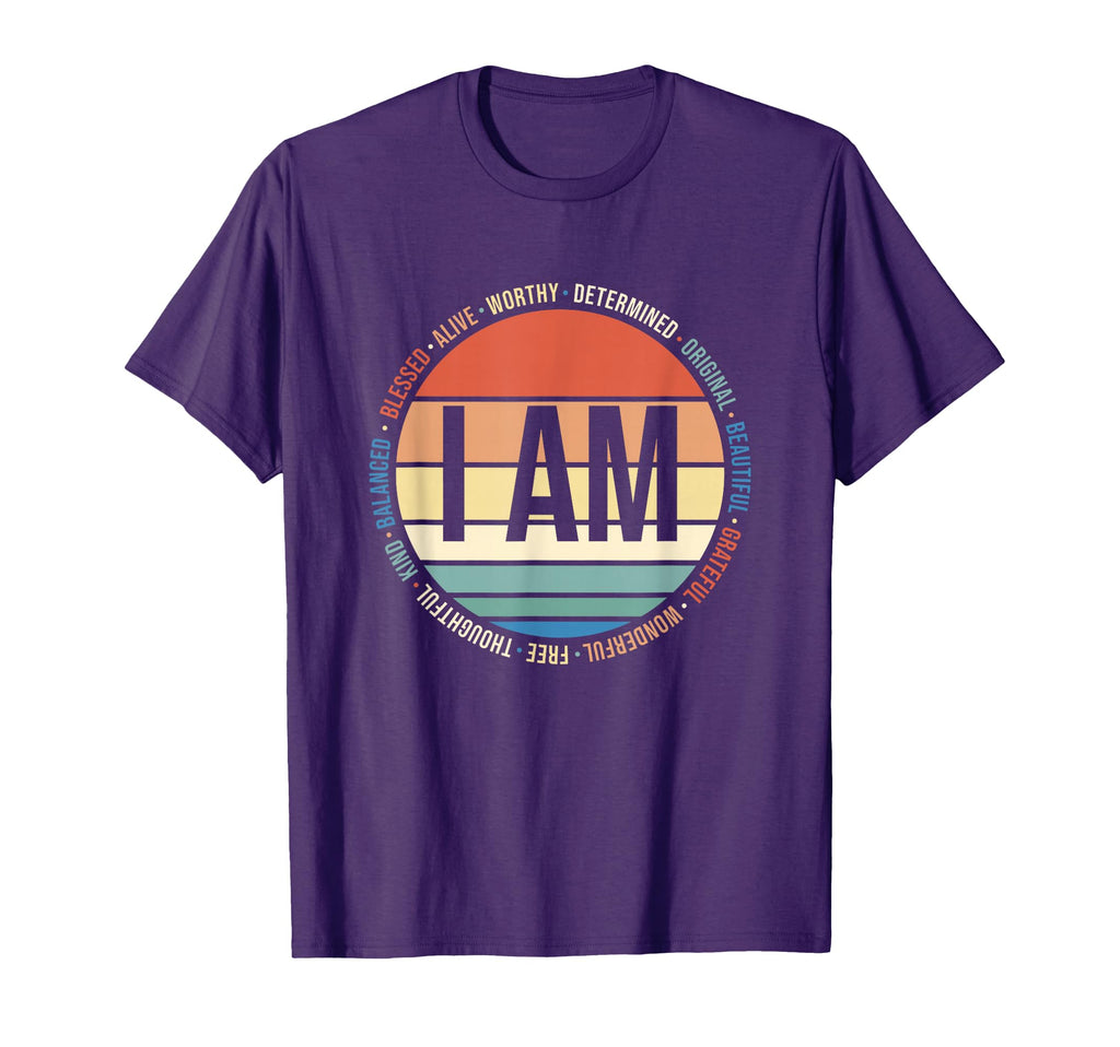 70S Positive Affirmations Self Care T-Shirt - Fun Novelty Design Unisex - T-Shirt, Sweatshirt, Hoodie
