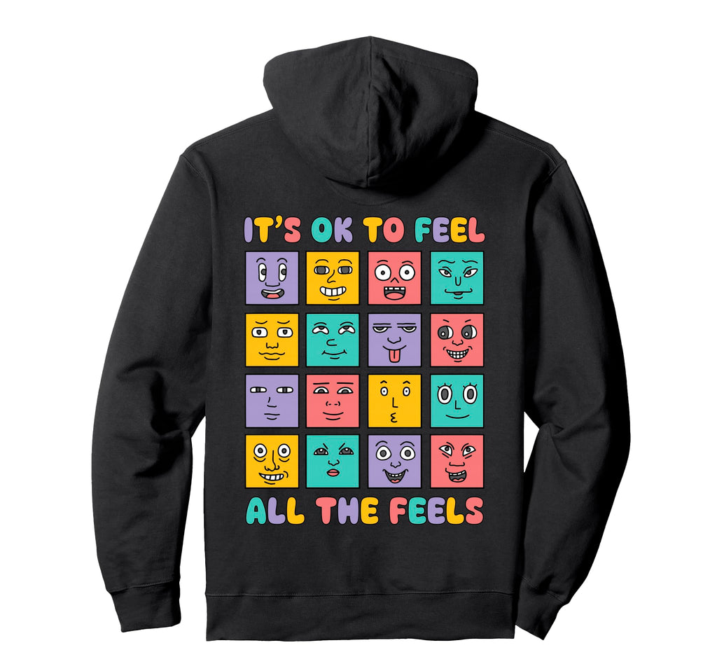 Yellow Mental Health Mental Health Hoodie - Trendy Graphic Men Women - T-Shirt, Sweatshirt, Hoodie