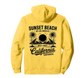 Beach Ocean West Coast Summer Vibes Hoodie - Custom Art Print Men Women - T-Shirt, Sweatshirt, Hoodie