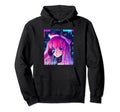 Pastel Aesthetic Anime Synthwave Sad Anime Hoodie - Trendy Graphic Unisex - T-Shirt, Sweatshirt, Hoodie