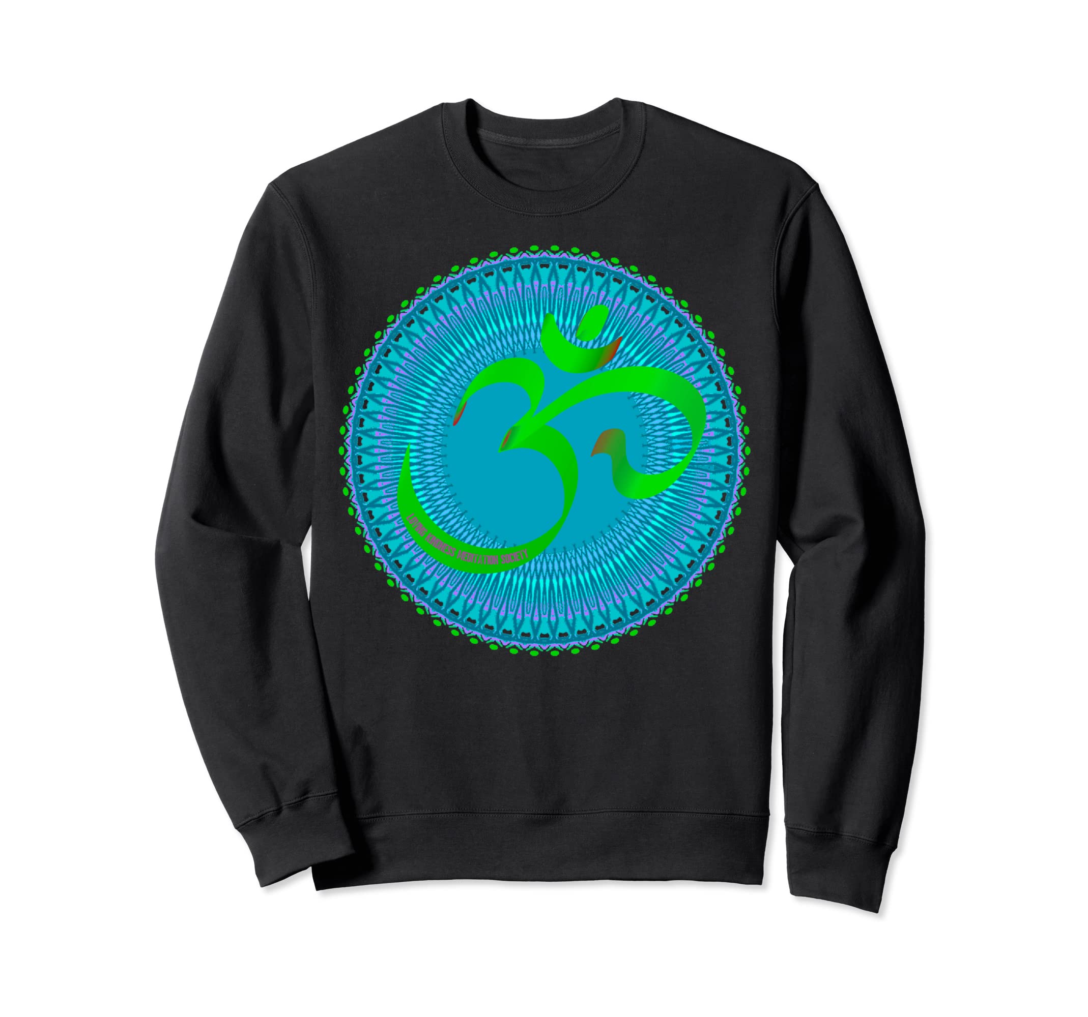 Mindfulness Om Ohm Mandala Sweatshirt - Casual Everyday Wear Men Women - T-Shirt, Sweatshirt, Hoodie