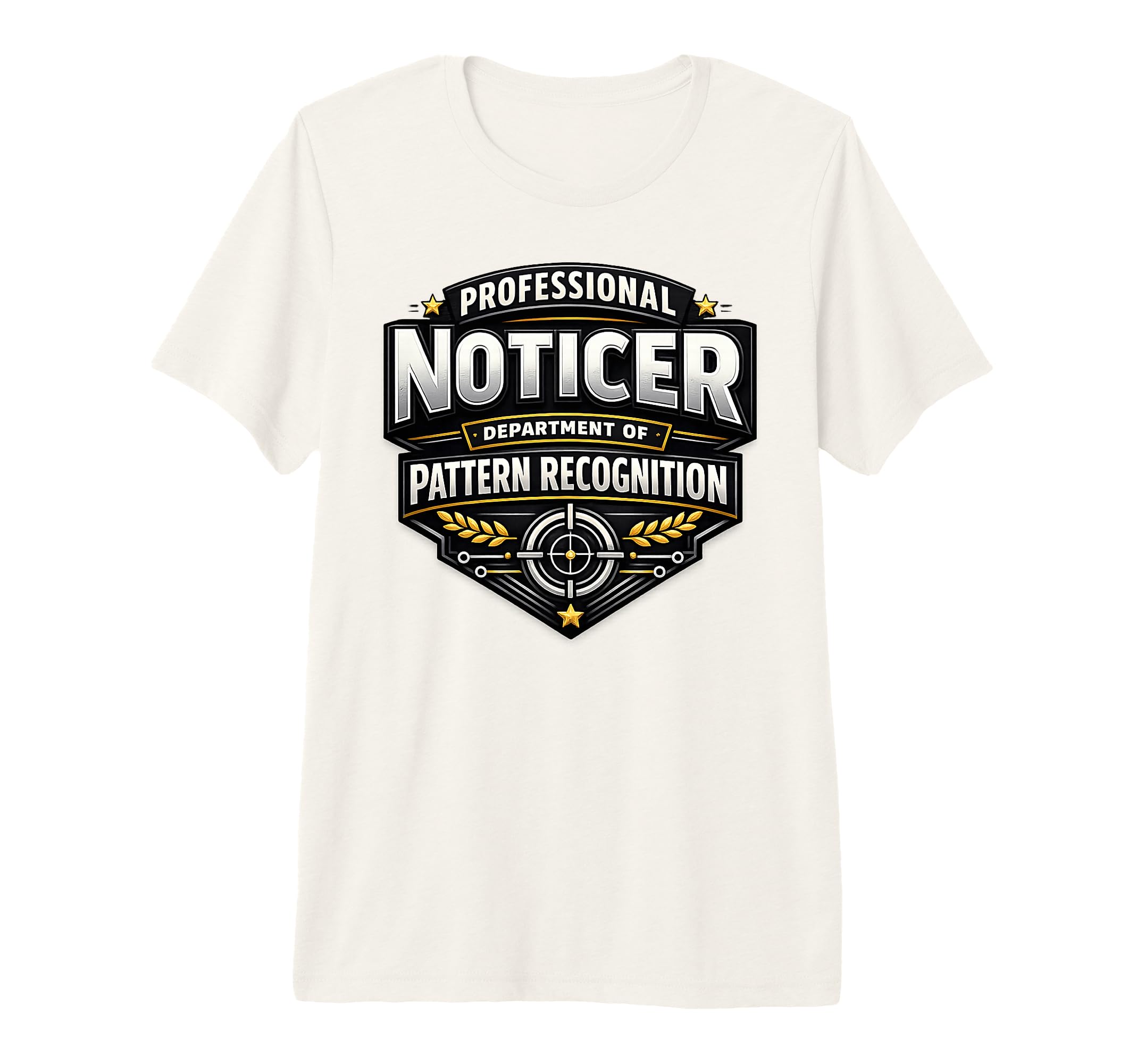 Professional Noticer Department Pattern T-Shirt - Trendy Graphic Unisex - T-Shirt, Sweatshirt, Hoodie