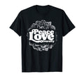 Peace Love Diversity Typography Flower T-Shirt - Graphic Print for Adults - T-Shirt, Sweatshirt, Hoodie
